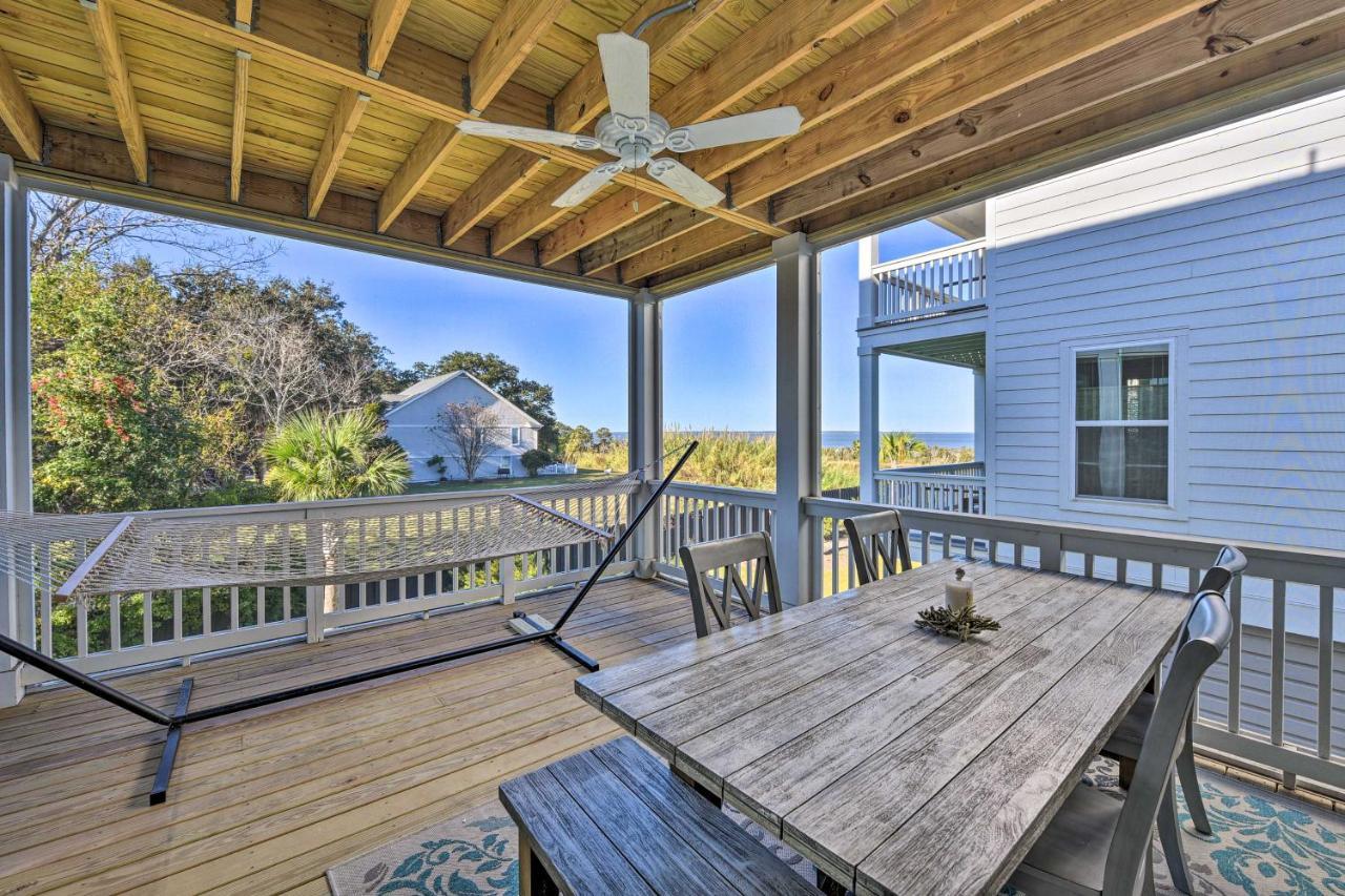 Breezy Hilton Head Getaway 3 Decks And Water Views! Villa Hilton Head Island Esterno foto