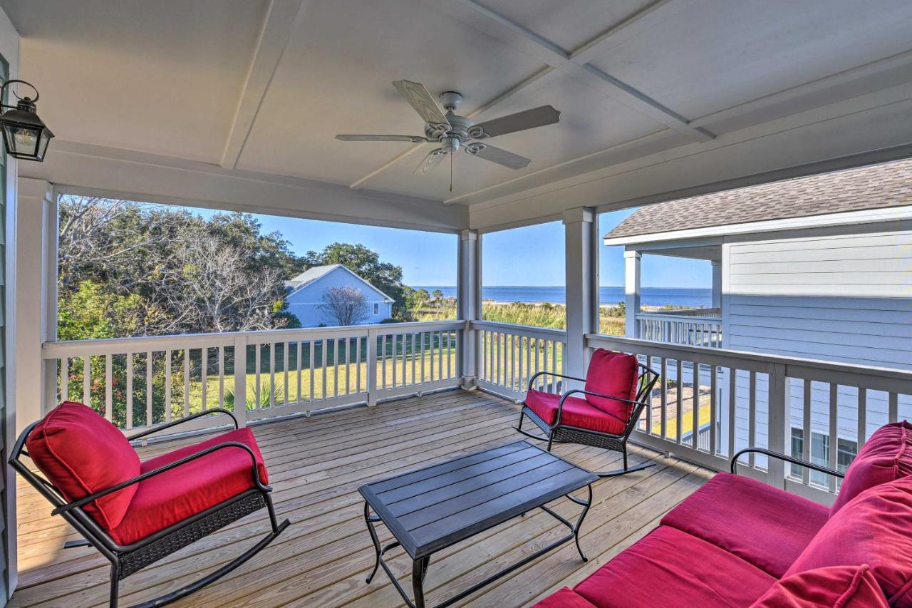 Breezy Hilton Head Getaway 3 Decks And Water Views! Villa Hilton Head Island Esterno foto